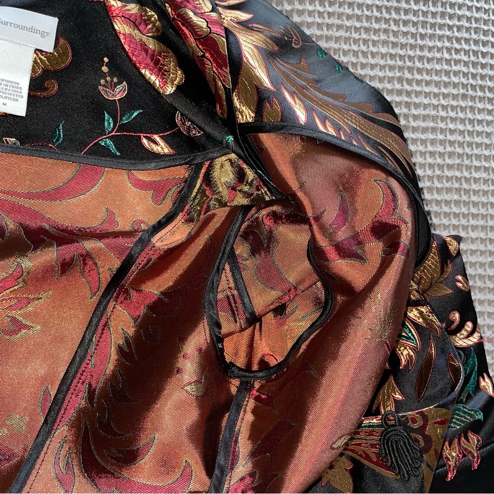 Soft Surroundings Moon Dynasty Brocade Jacquard Jacket - Picture 4 of 16